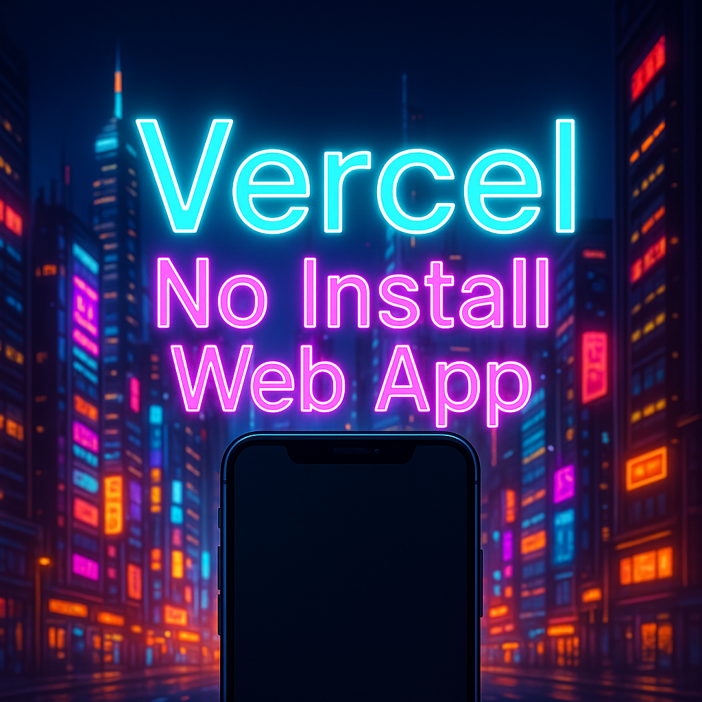 Vercel No Install Web App Vercel No Install Web App